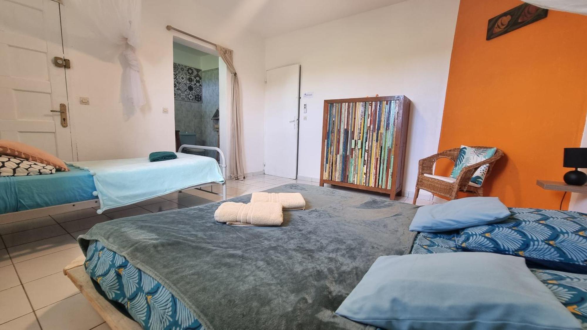 La Villa Rainbow & Ses 2 Kabanes 상트 안느 외부 사진